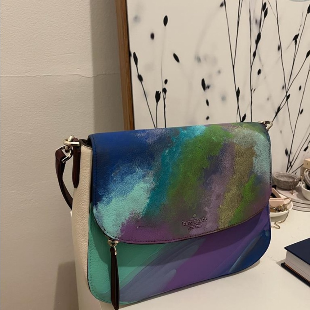 Kate Spade custom painted and finished bag (original authenticity card included)